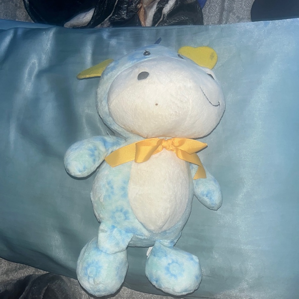 Blue stuffed animal